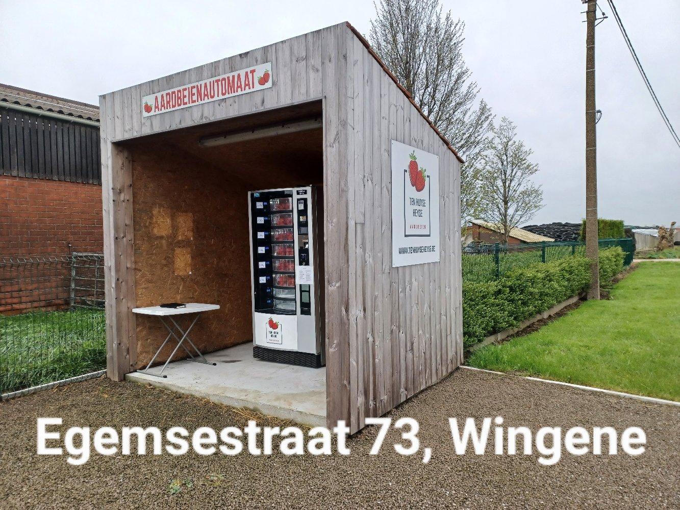aardbeienautomaat wingene heyse