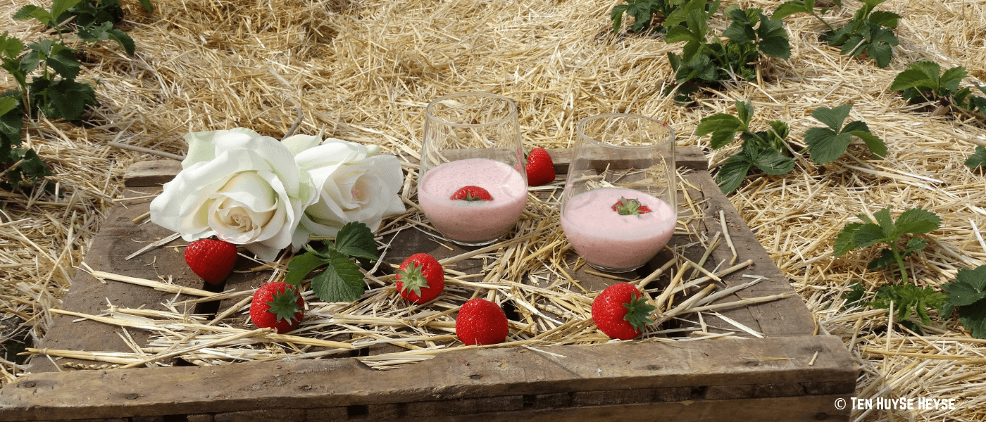 Aardbeienmilkshake Aardbeienmilkshake